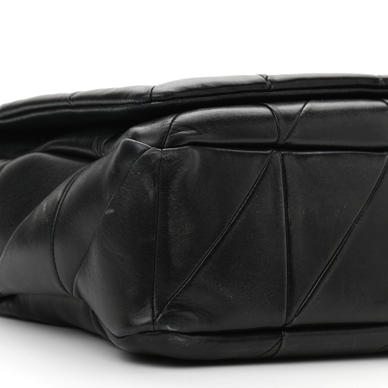 Saint Laurent Lambskin Patchwork Monogram Large Jamie Black 10 of 13