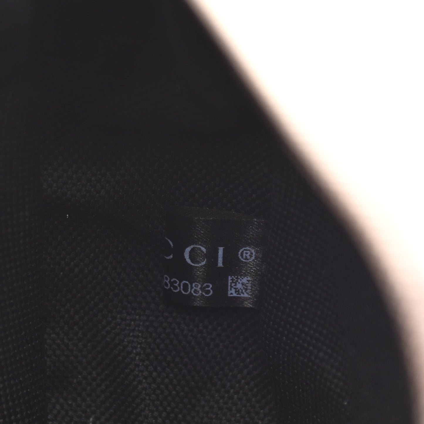 GG Supreme Monogram Psychedelic Round Shoulder Bag Black Multicolor Sugar Pink