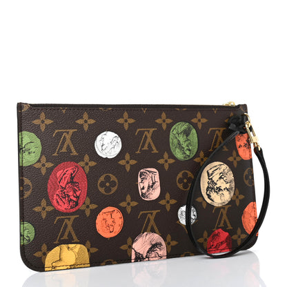 Louis Vuitton X FORNASETTI Monogram Cameo Neverfull MM GM Pochette 2 of 4