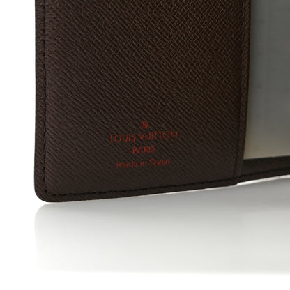Louis Vuitton Damier Ebene Small Ring Agenda Cover 6 of 6