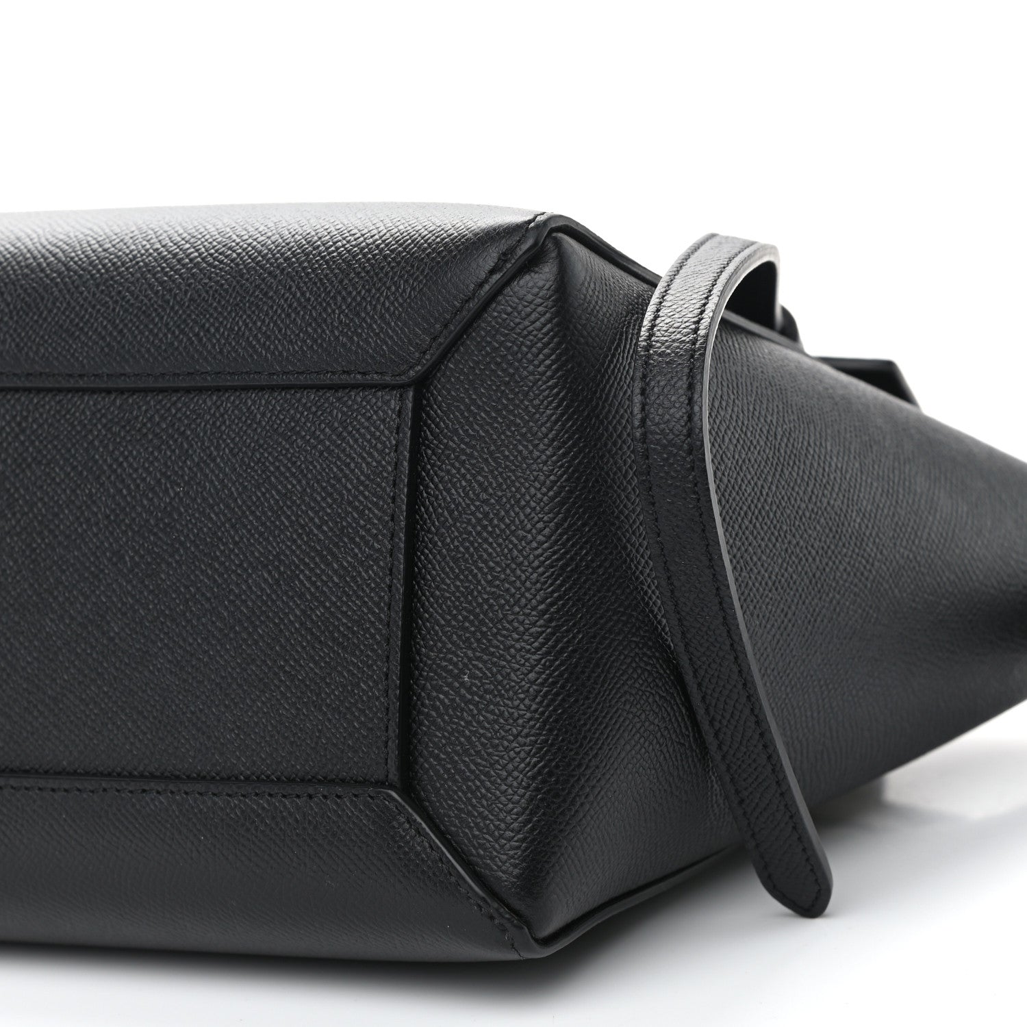 Celine Grained Calfskin Micro Belt Bag Black 10 of 11