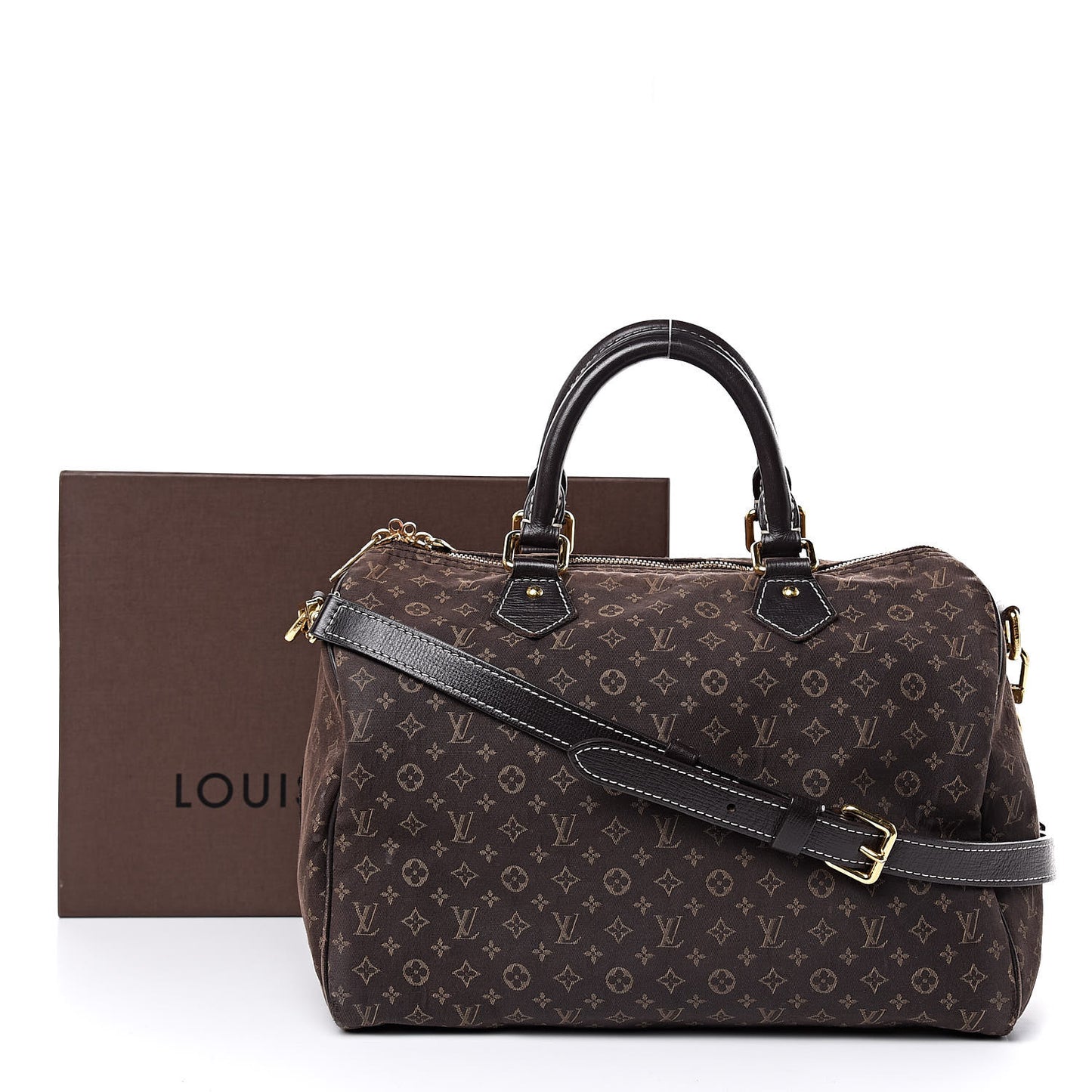 Monogram Idylle Speedy Bandouliere 30 Fusain