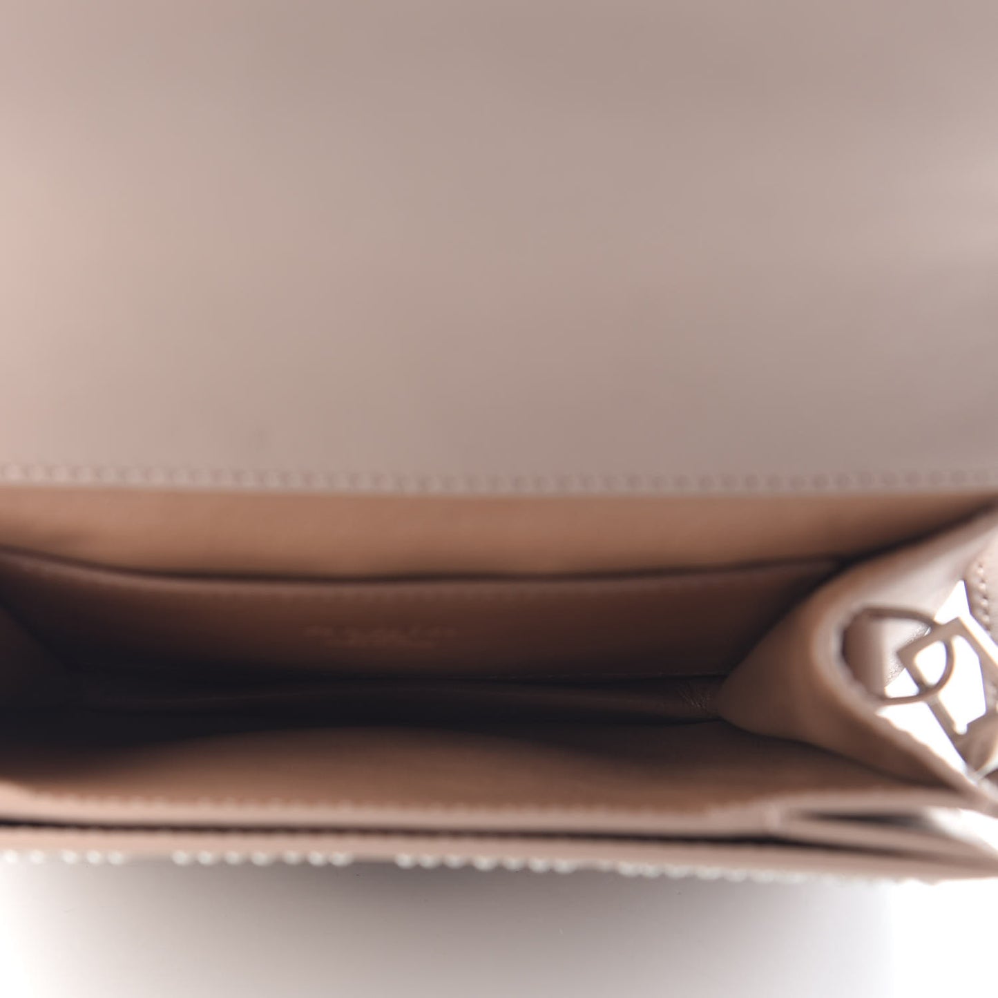 Calfskin Studded Arabesque Azzedine Messenger Flap Sable