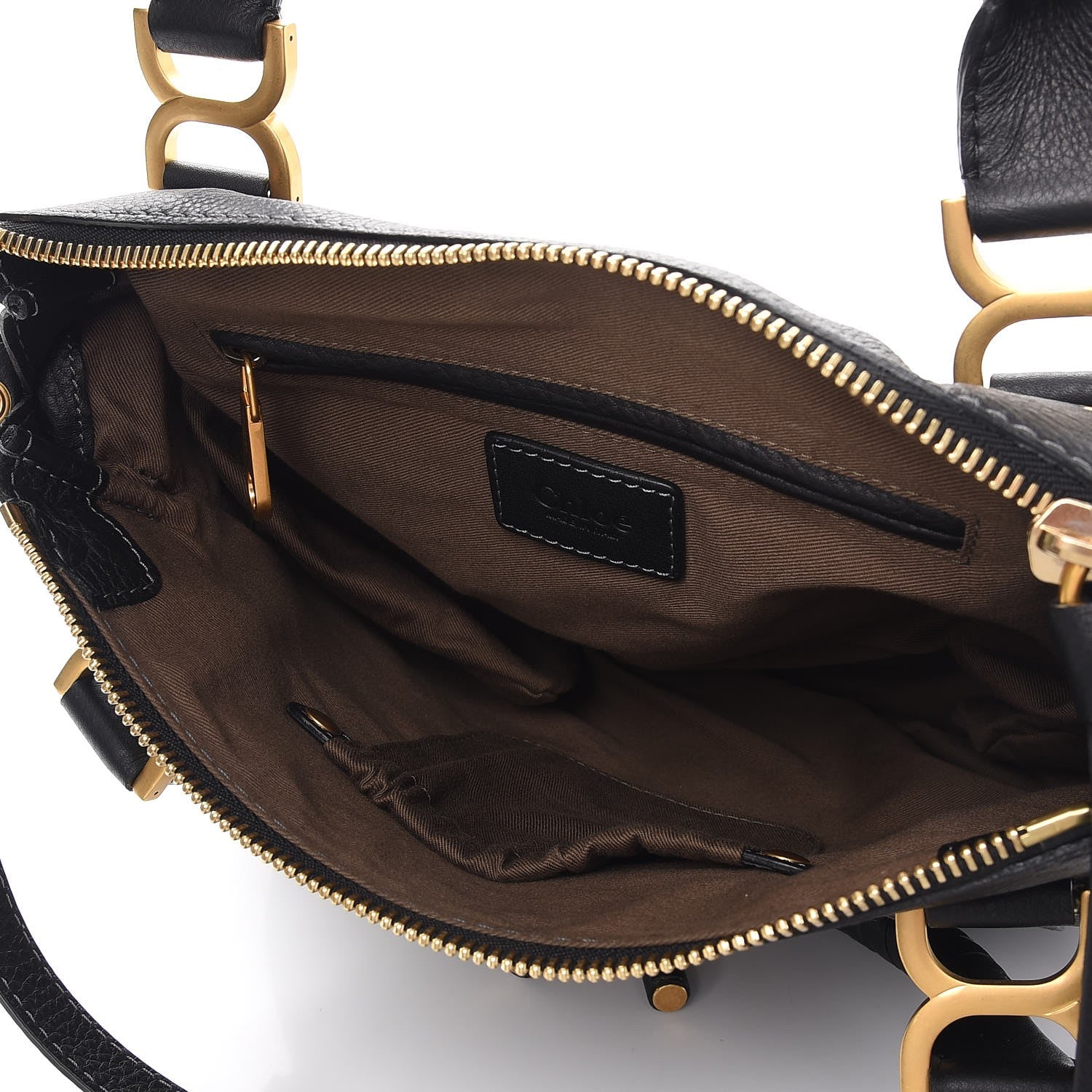 Chloe Calfskin Medium Marcie Satchel Black 6 of 9