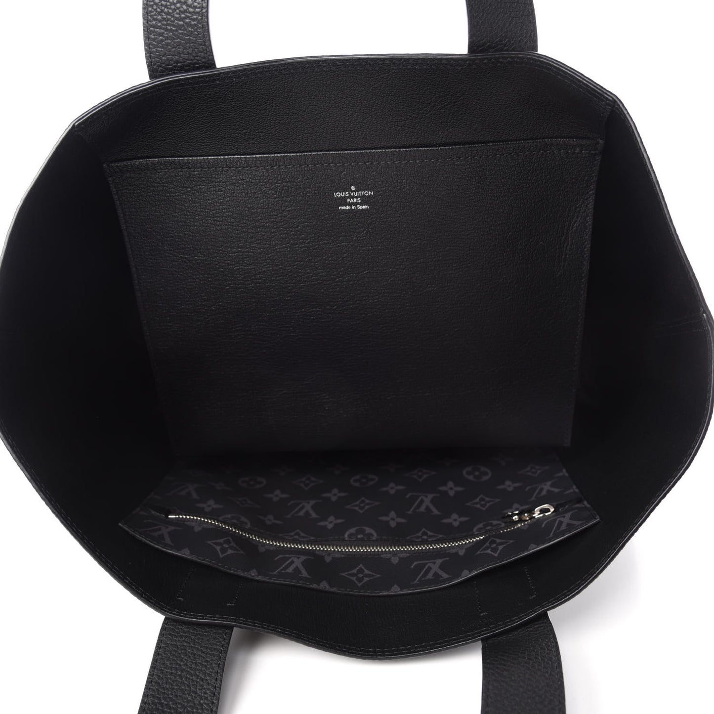Taurillon Monogram Eclipse Cabas Voyage Black