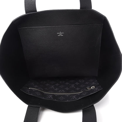 Louis Vuitton Taurillon Monogram Eclipse Cabas Voyage Black 5 of 10