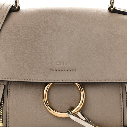 Chloe Calfskin Mini Faye Day Shoulder Bag Motty Grey 8 of 10