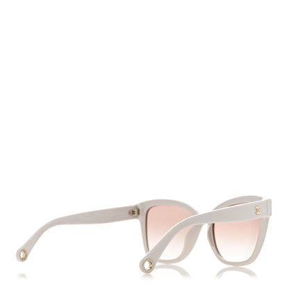 Chanel Acetate Chain Square Sunglasses 5487-A White 4 of 9
