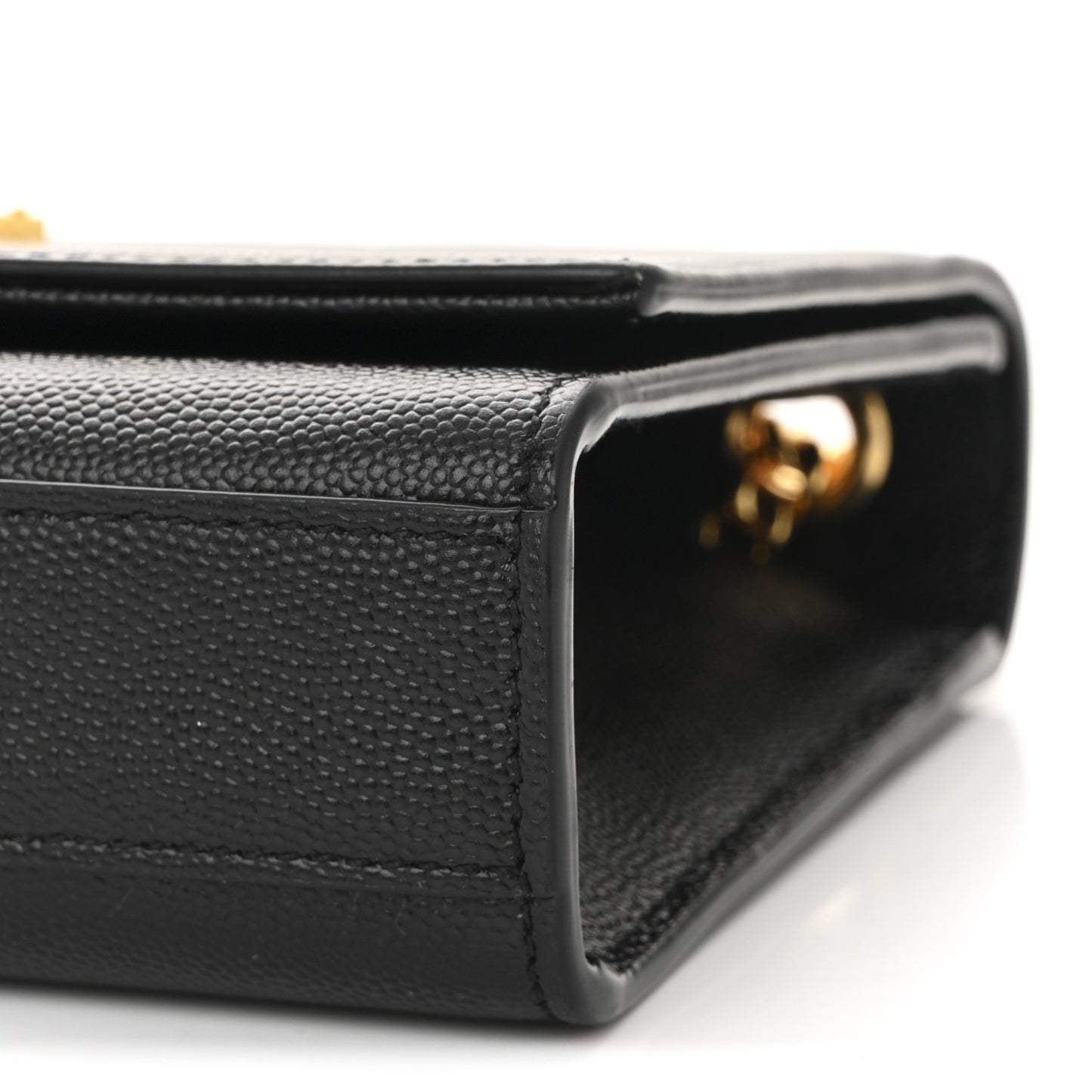 Grain De Poudre Small Classic Monogram Kate Tassel Satchel Black