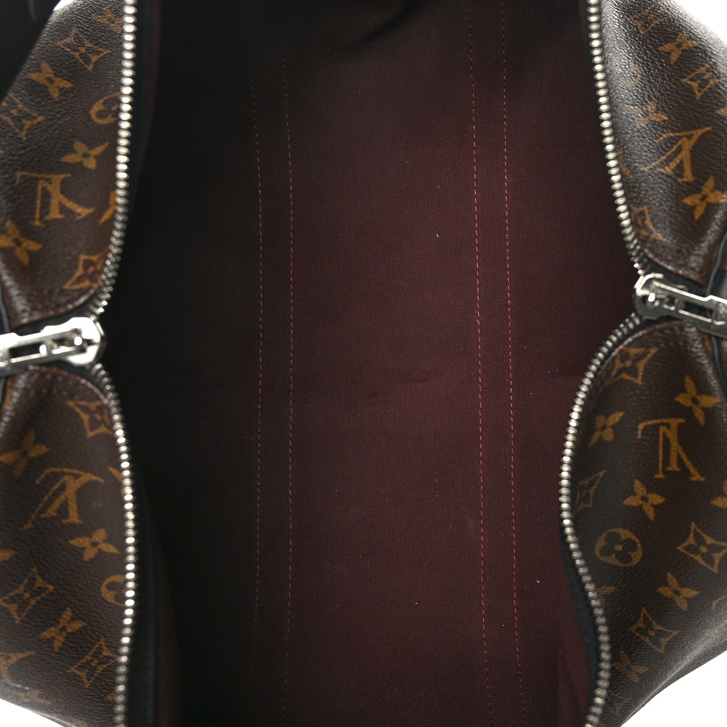 Louis Vuitton Monogram Macassar Keepall Bandouliere 45 5 of 12