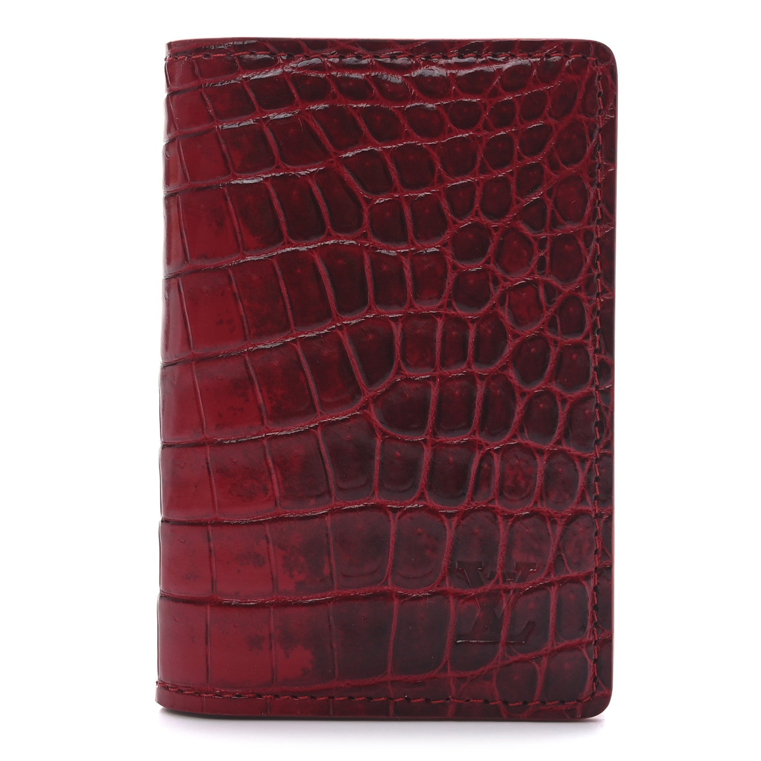 Louis Vuitton Crocodile Pocket Organizer Sahara Shiny Red 6 of 7