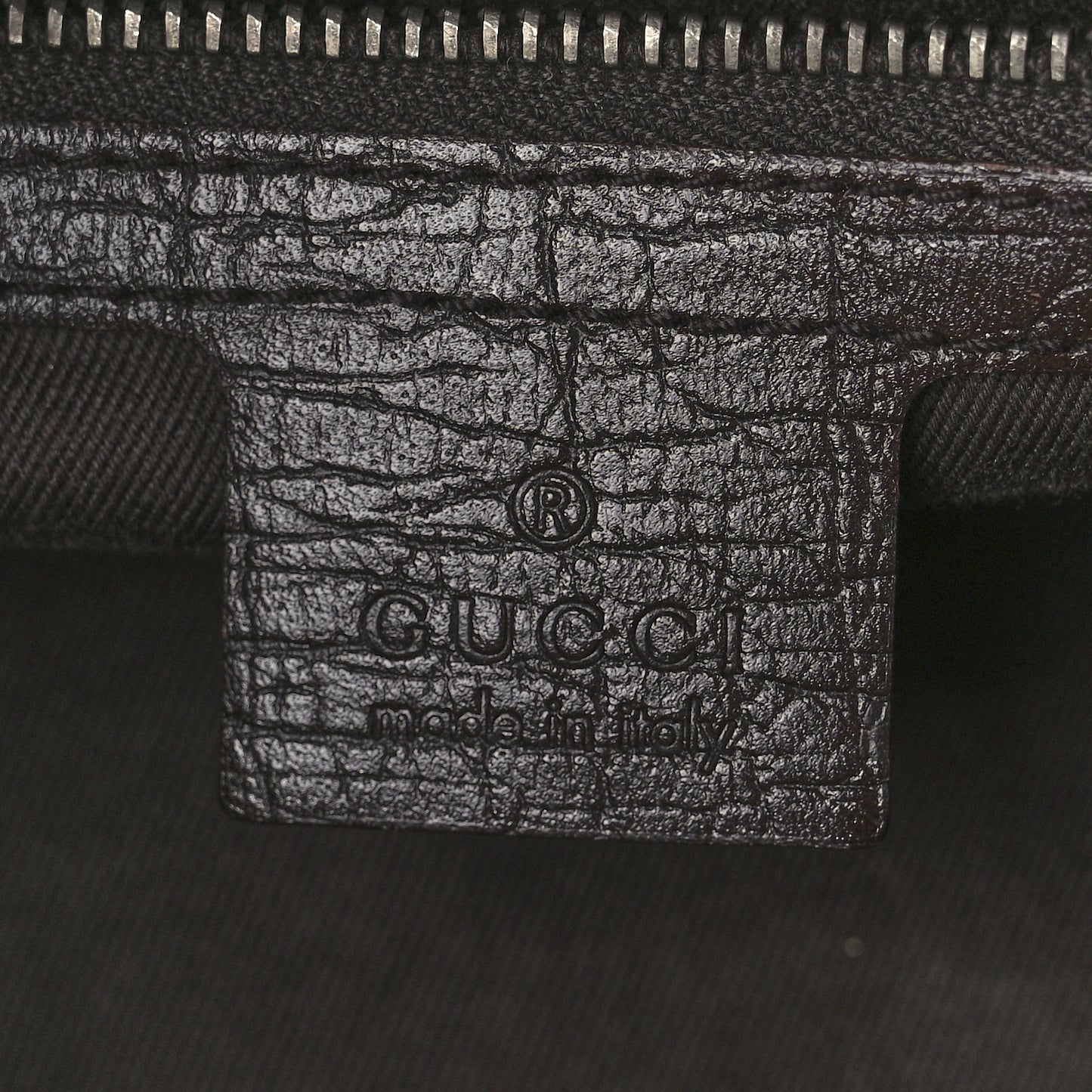 Monogram Bamboo Bullet Bag Dark Brown