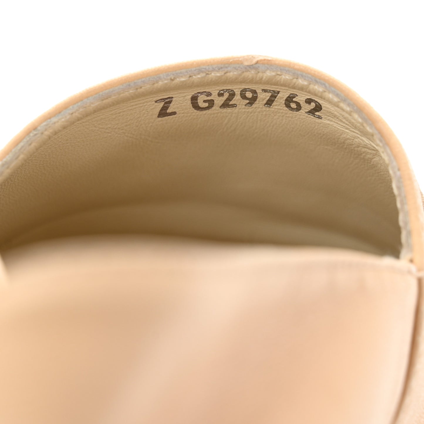Lambskin CC Espadrilles 39 Beige Black