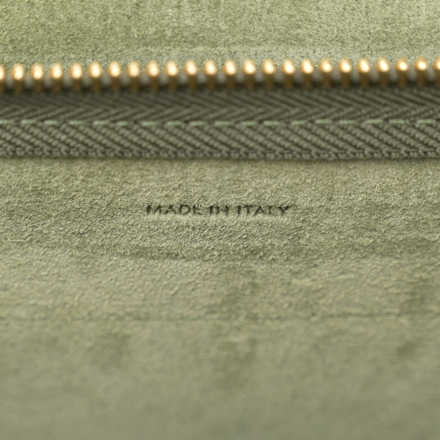 Grained Calfskin Nano Belt Bag Light Khaki