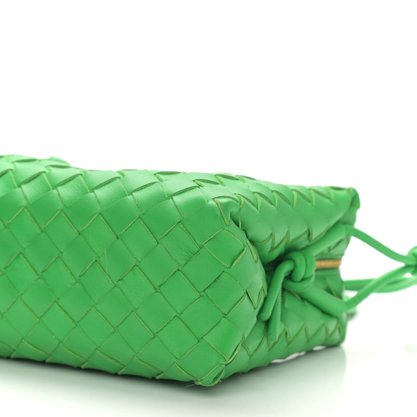 Nappa Intrecciato Small Loop Camera Bag Parakeet