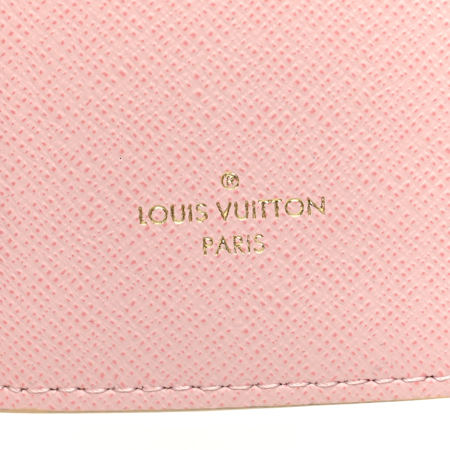 Damier Azur Victorine Wallet Rose Ballerine