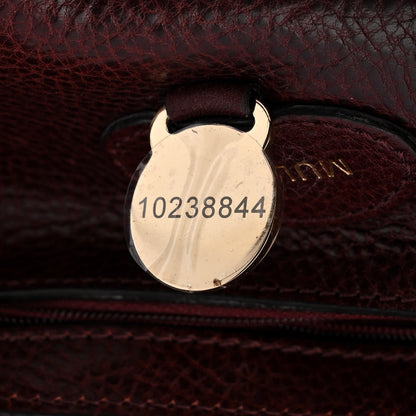 Mulberry Natural Leather Small Bayswater Oxblood 7 of 12