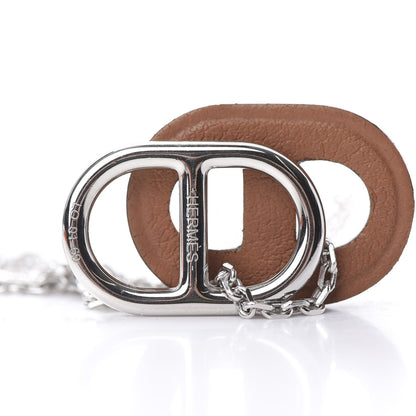 Hermes Swift O'Maillon Pendant Necklace Gold 4 of 6