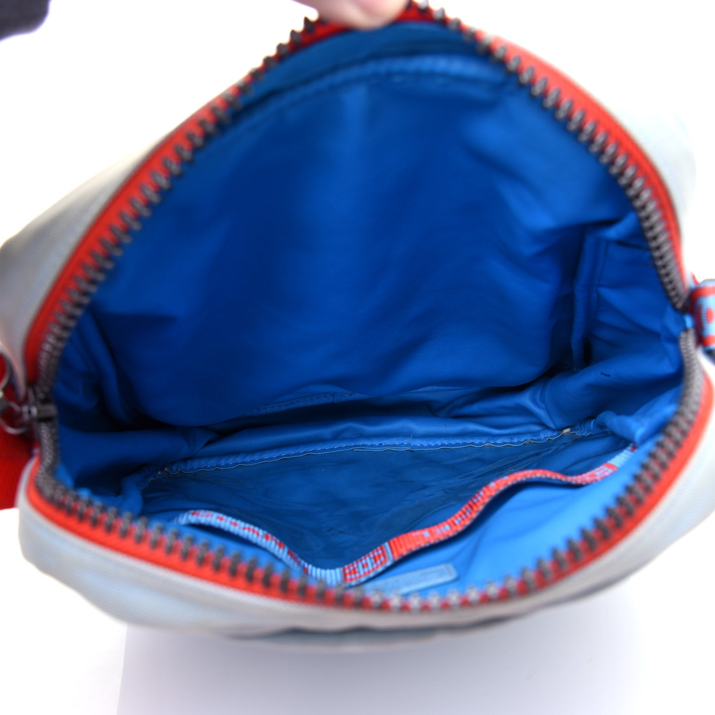 Nylon Sport Crossbody Blue Red