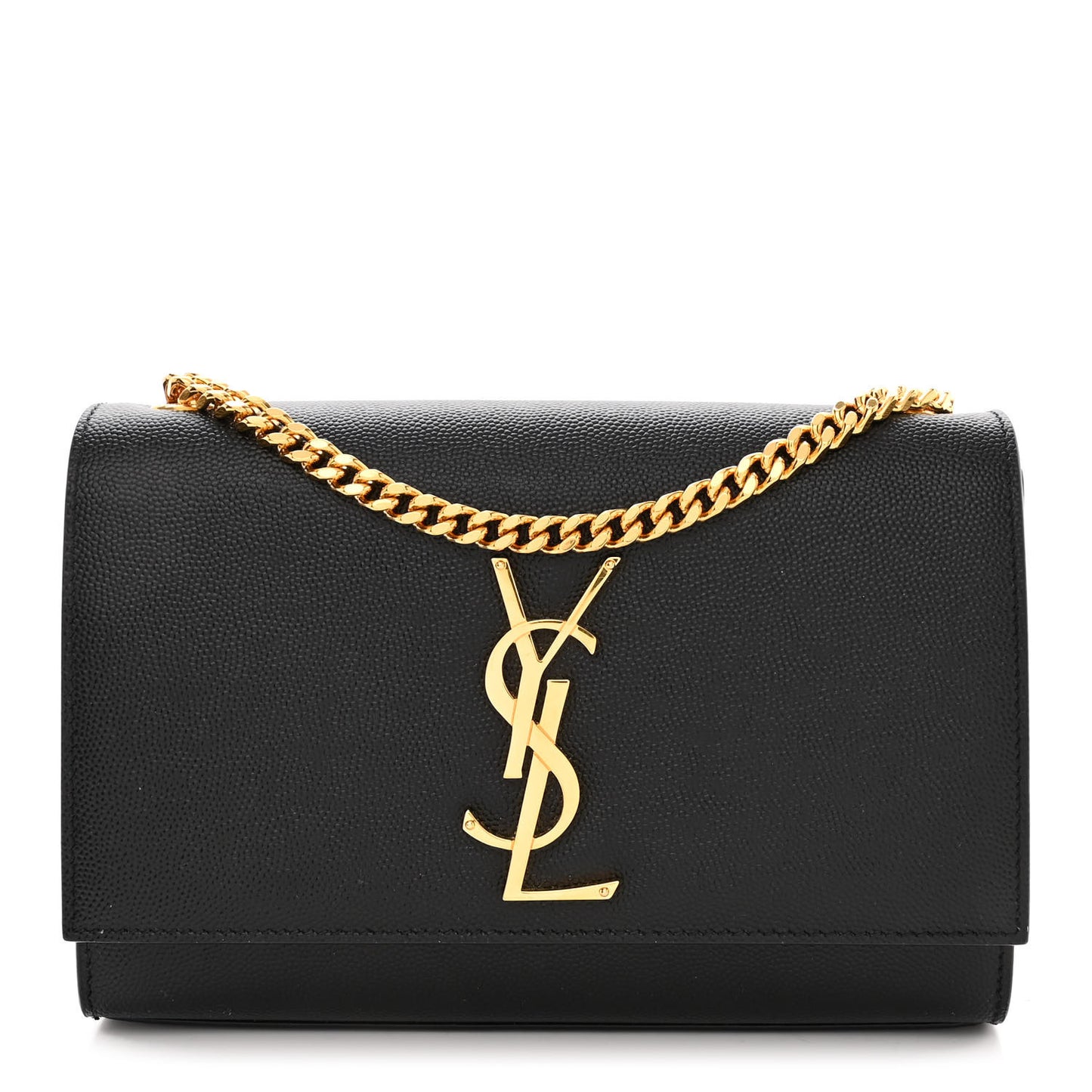 Grain De Poudre Small Monogram Kate Satchel Black