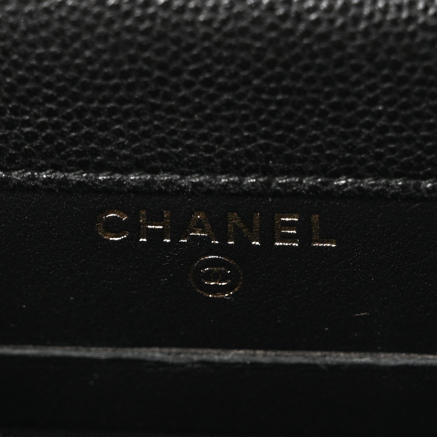 Chanel Caviar Quilted Golden Class Phone Holder Black 6 of 12