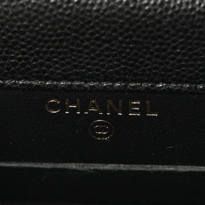 Chanel Caviar Quilted Golden Class Phone Holder Black 6 of 12