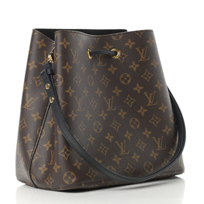 Louis Vuitton Monogram Neonoe MM Black 3 of 11