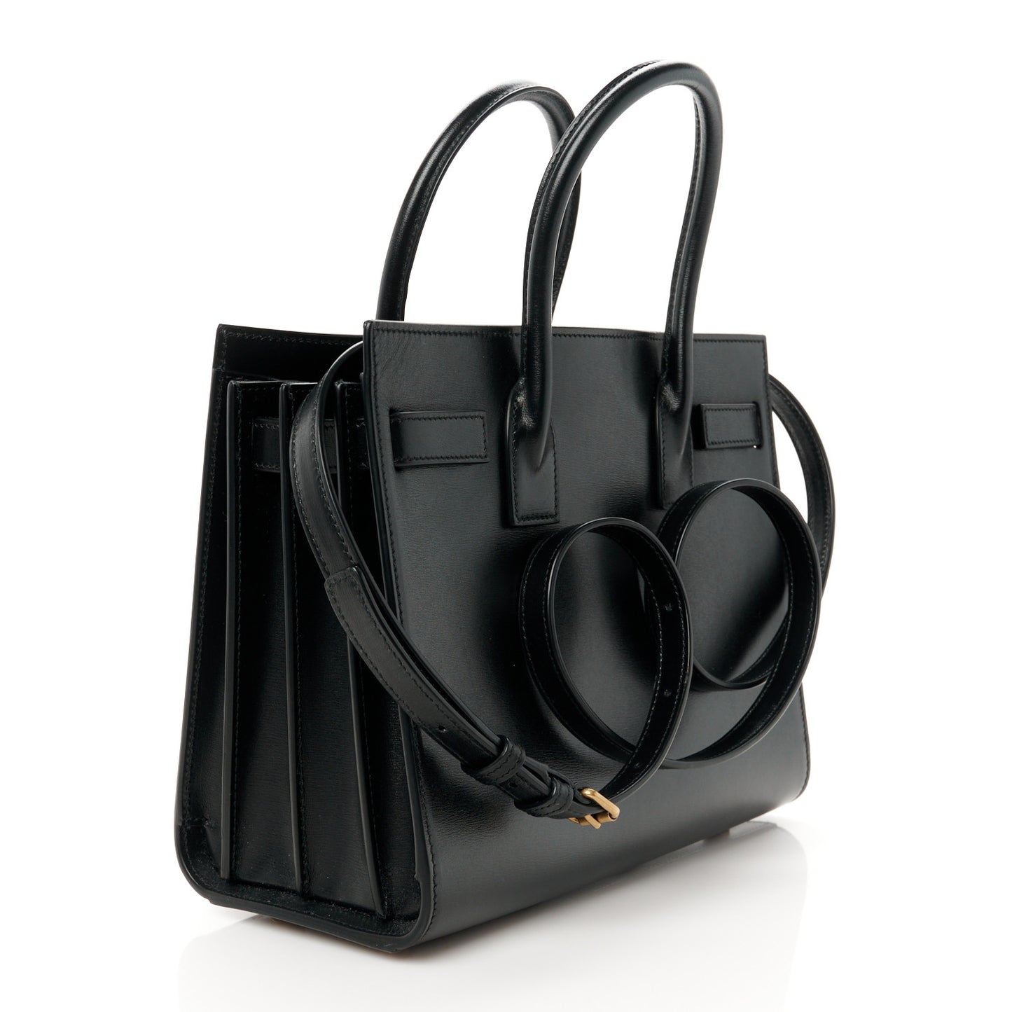 Calfskin Baby Sac De Jour Black