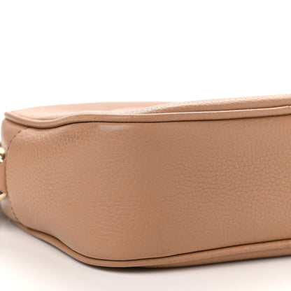 Gucci Pebbled Calfskin Small Soho Disco Bag Camelia 16 of 17