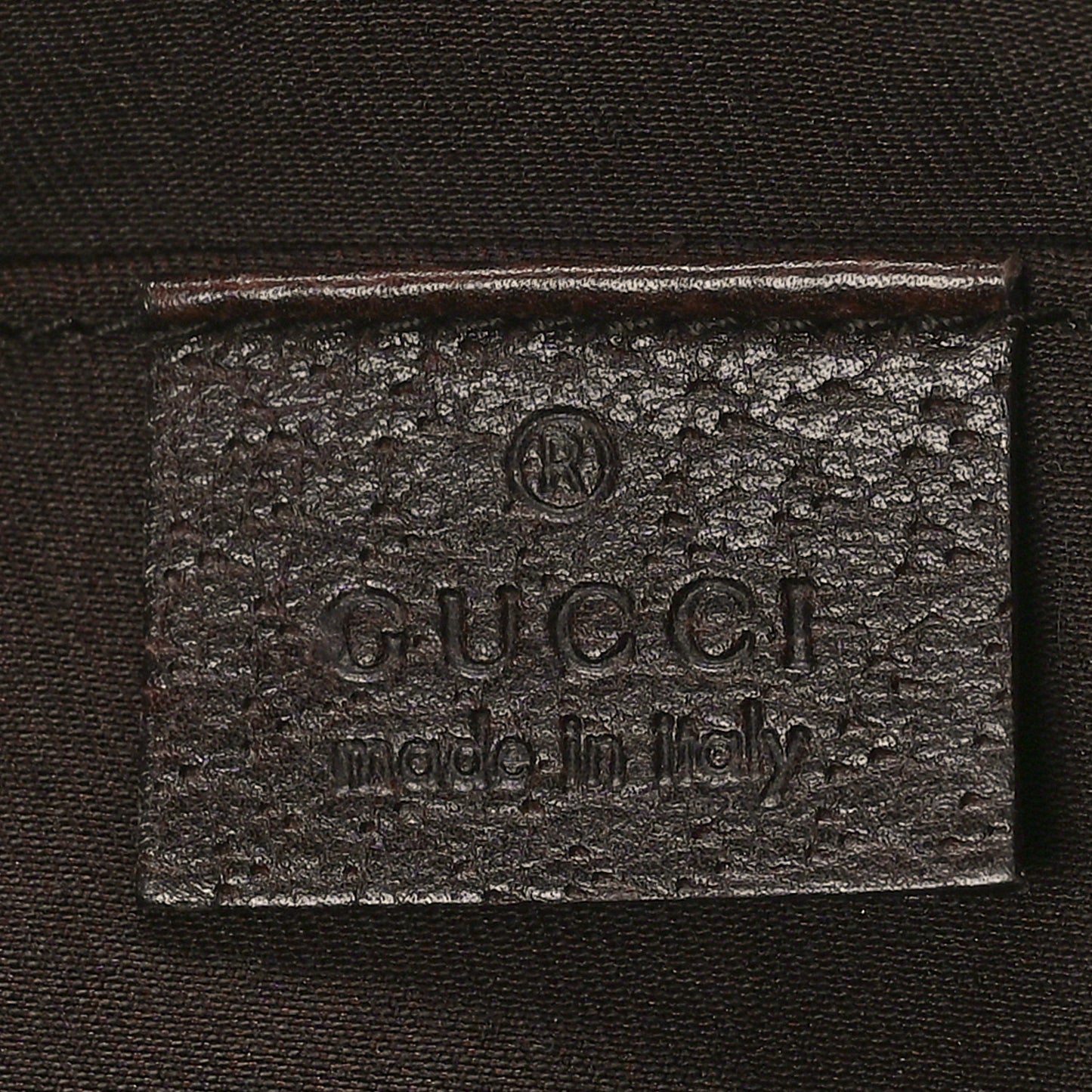 Monogram D Ring Abbey Pochette Brown