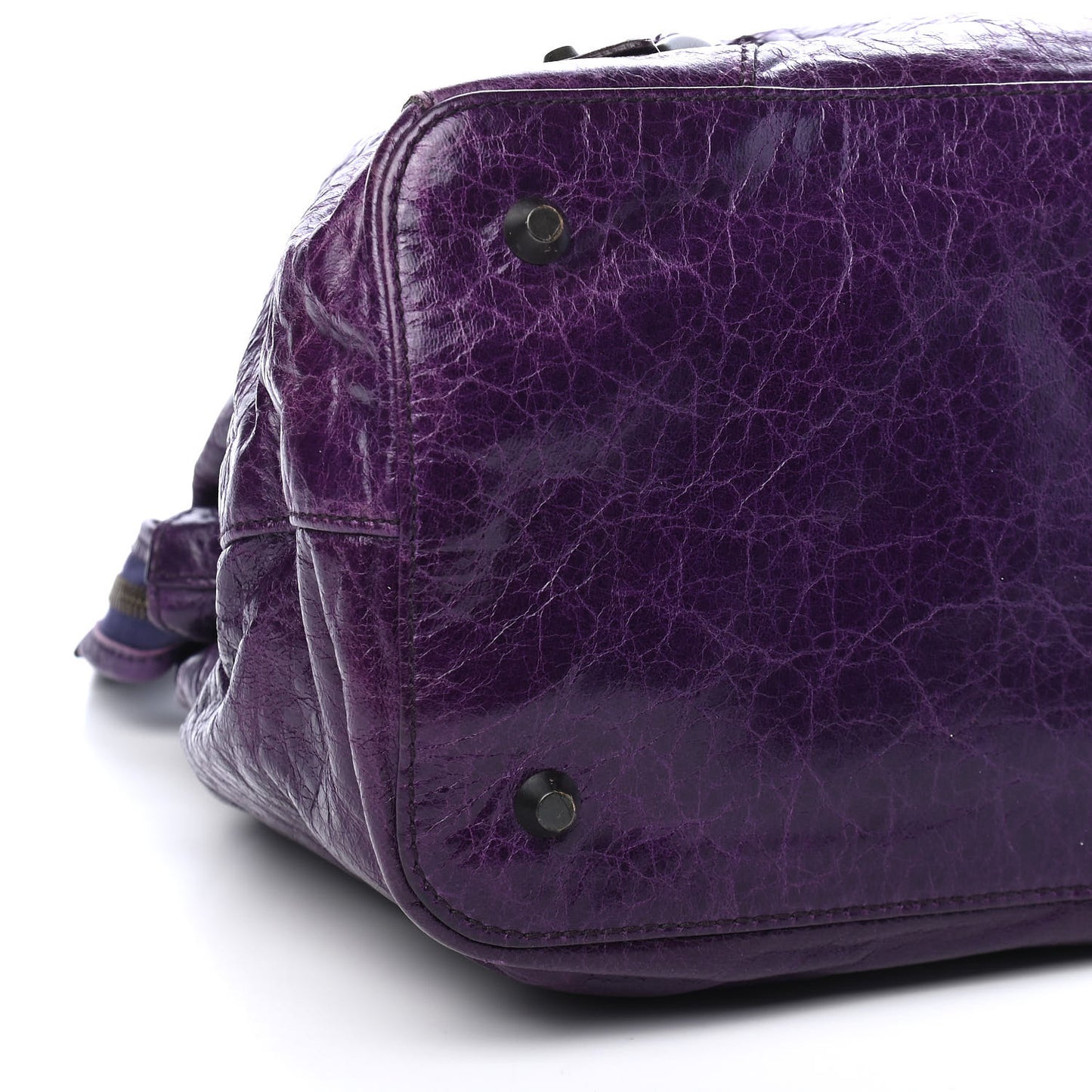 Agneau Classic Hardware Step Violet