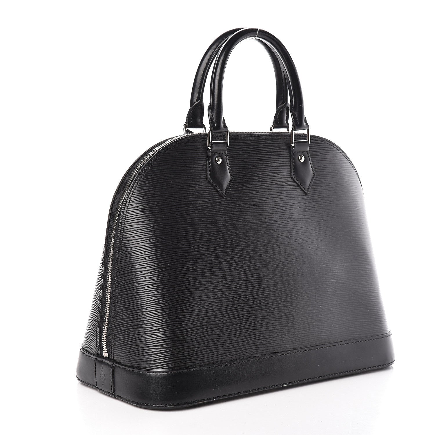 Louis Vuitton Epi Alma MM Black 3 of 10