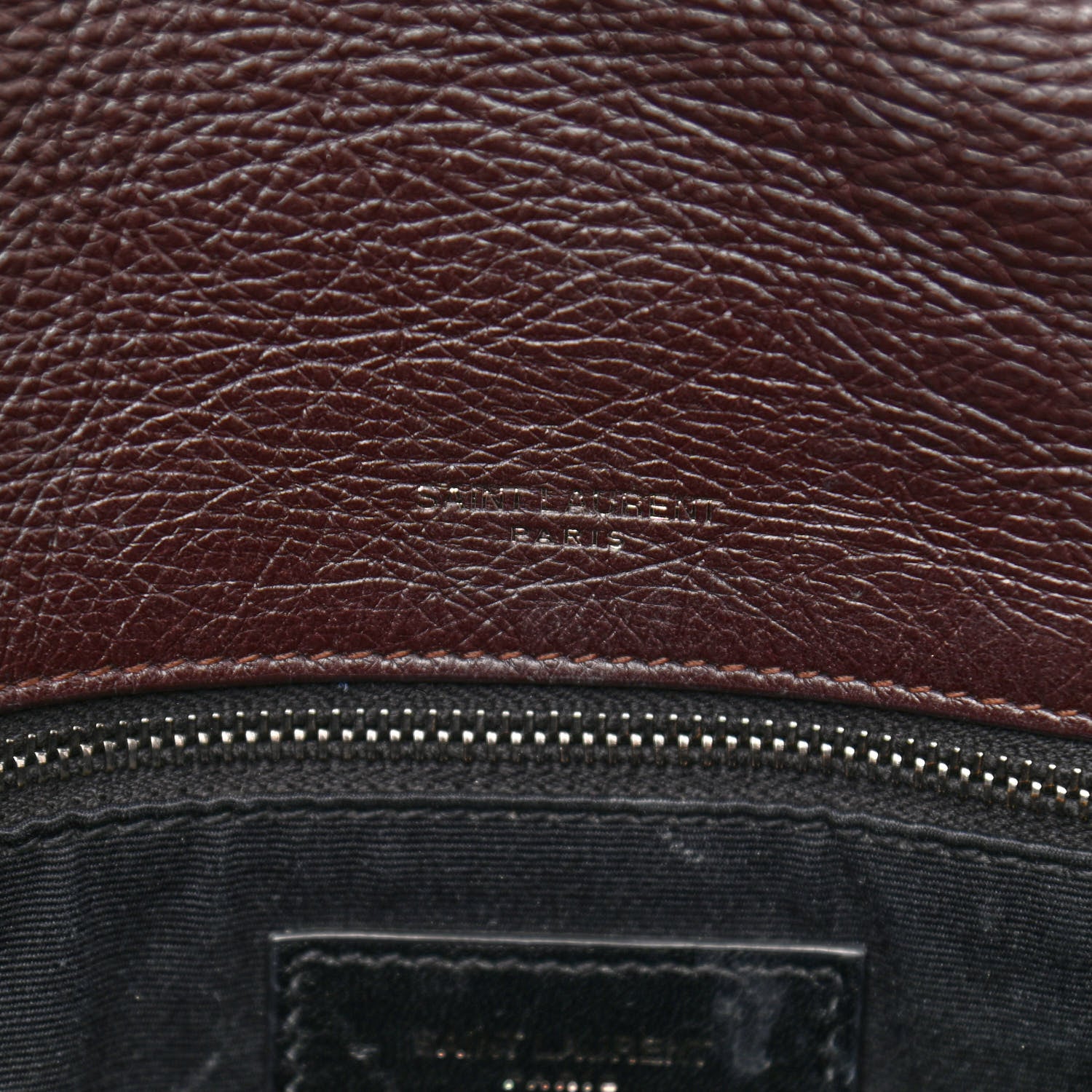 Saint Laurent Crinkled Calfskin Matelasse Monogram Large Niki Chain Satchel Tulip 6 of 14