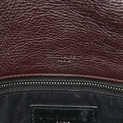 Saint Laurent Crinkled Calfskin Matelasse Monogram Large Niki Chain Satchel Tulip 6 of 14