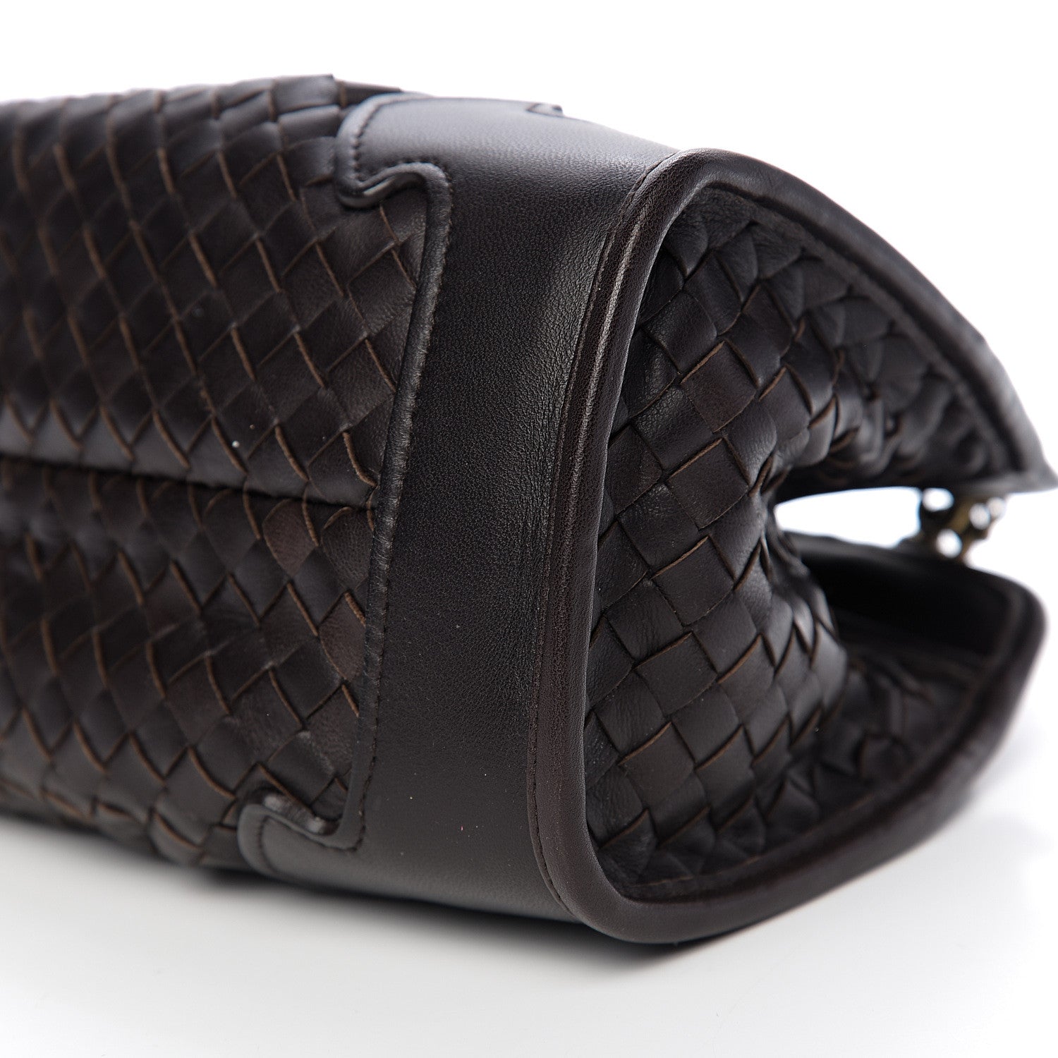Bottega Veneta Nappa Intrecciato Small Chain Shoulder Bag Moro 8 of 8