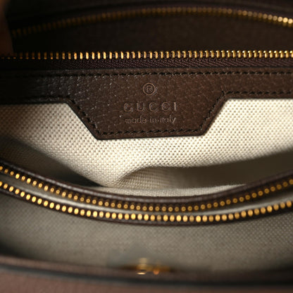 Gucci GG Supreme Monogram Equestrian Medium Diana Tote Bag Beige Multicolor New Acero 9 of 11
