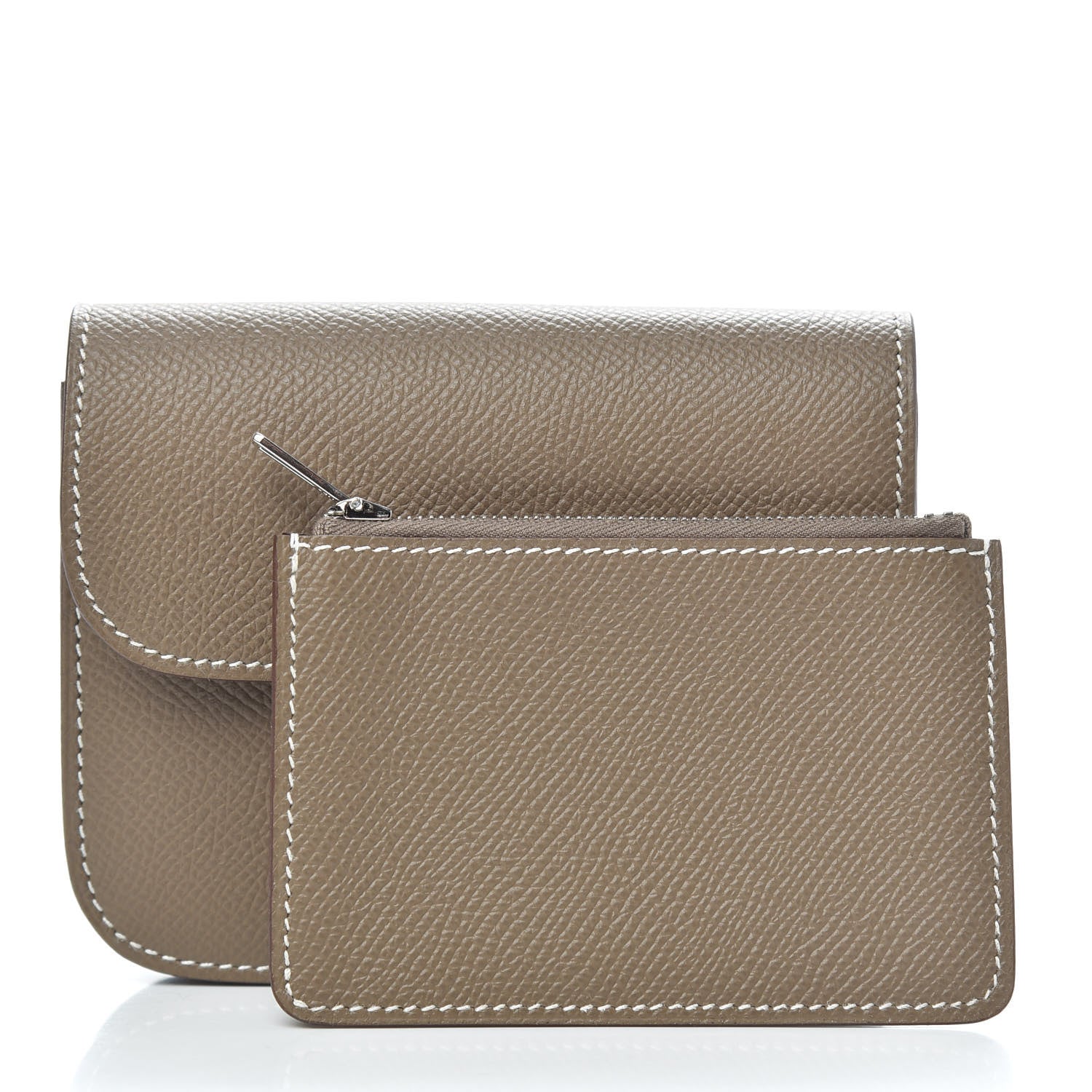 Hermes Epsom Constance Slim Wallet Etoupe 7 of 8