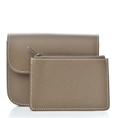 Hermes Epsom Constance Slim Wallet Etoupe 7 of 8