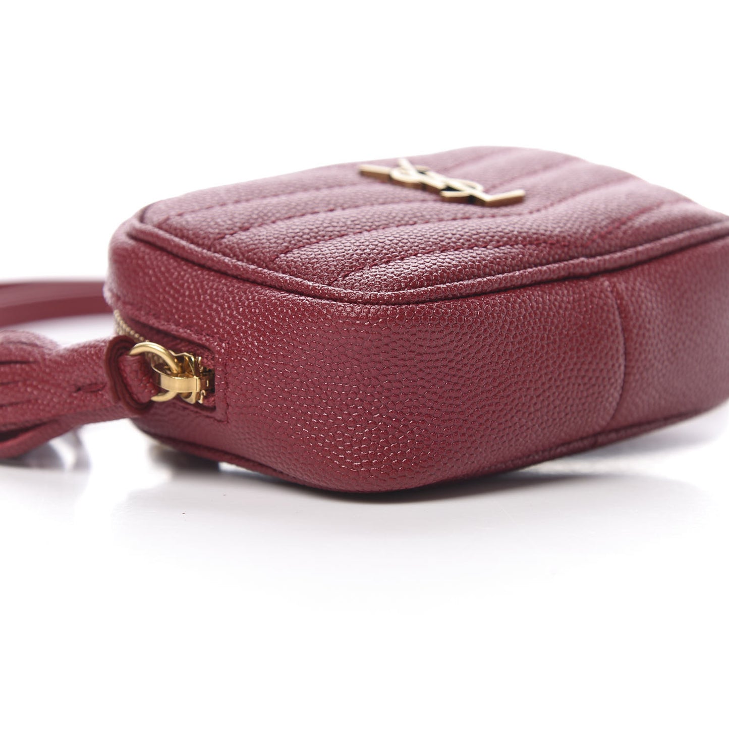 Grain De Poudre Matelasse Monogram Baby Lou Camera Bag Vinyle
