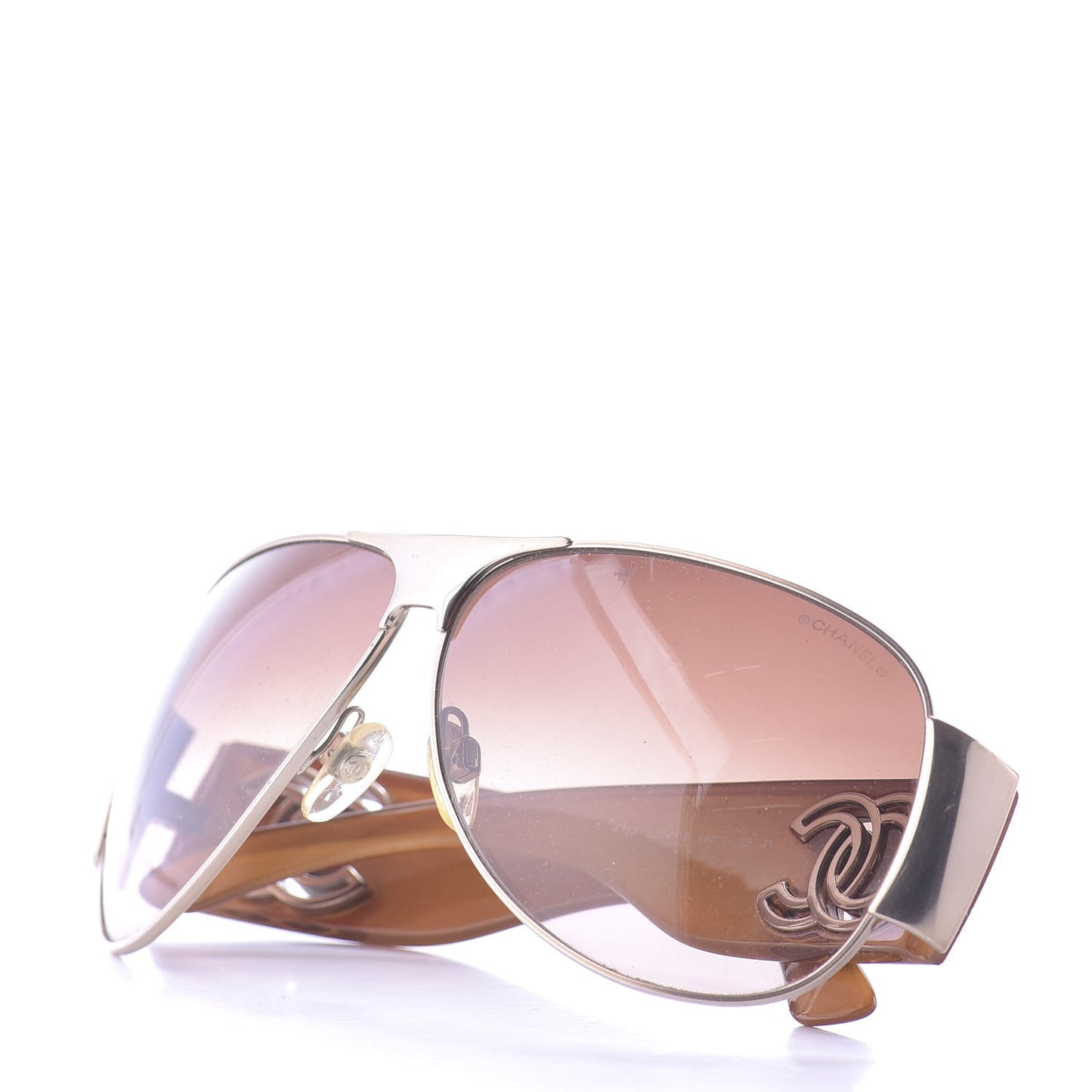Aviator CC Sunglasses 4153 Brown