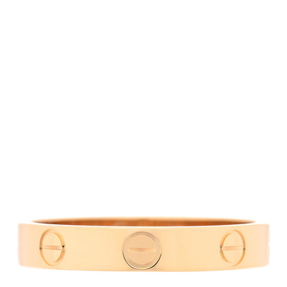 Cartier 18K Yellow Gold 3.5mm LOVE Wedding Band Ring 57 8 1 of 5