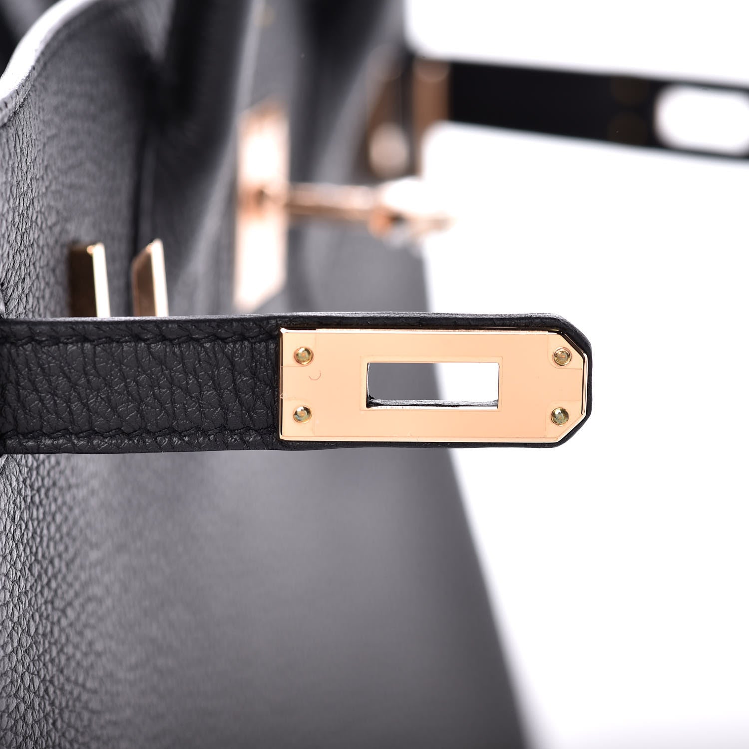 Hermes Togo Birkin 25 Black 20 of 33