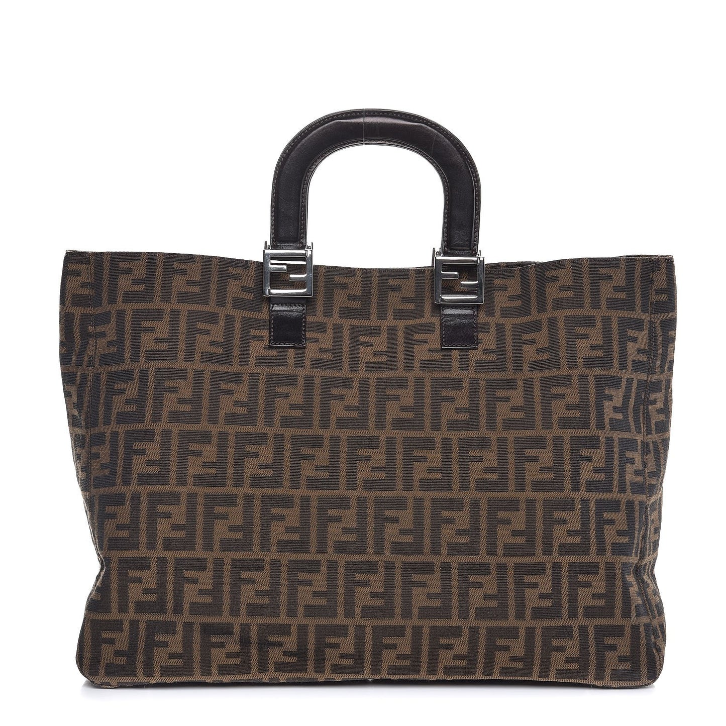 Zucca Holdall Tote Tobacco Black