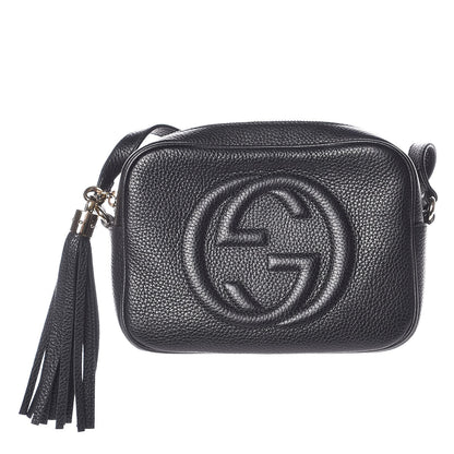 Gucci Pebbled Calfskin Small Soho Disco Bag Black 1 of 10