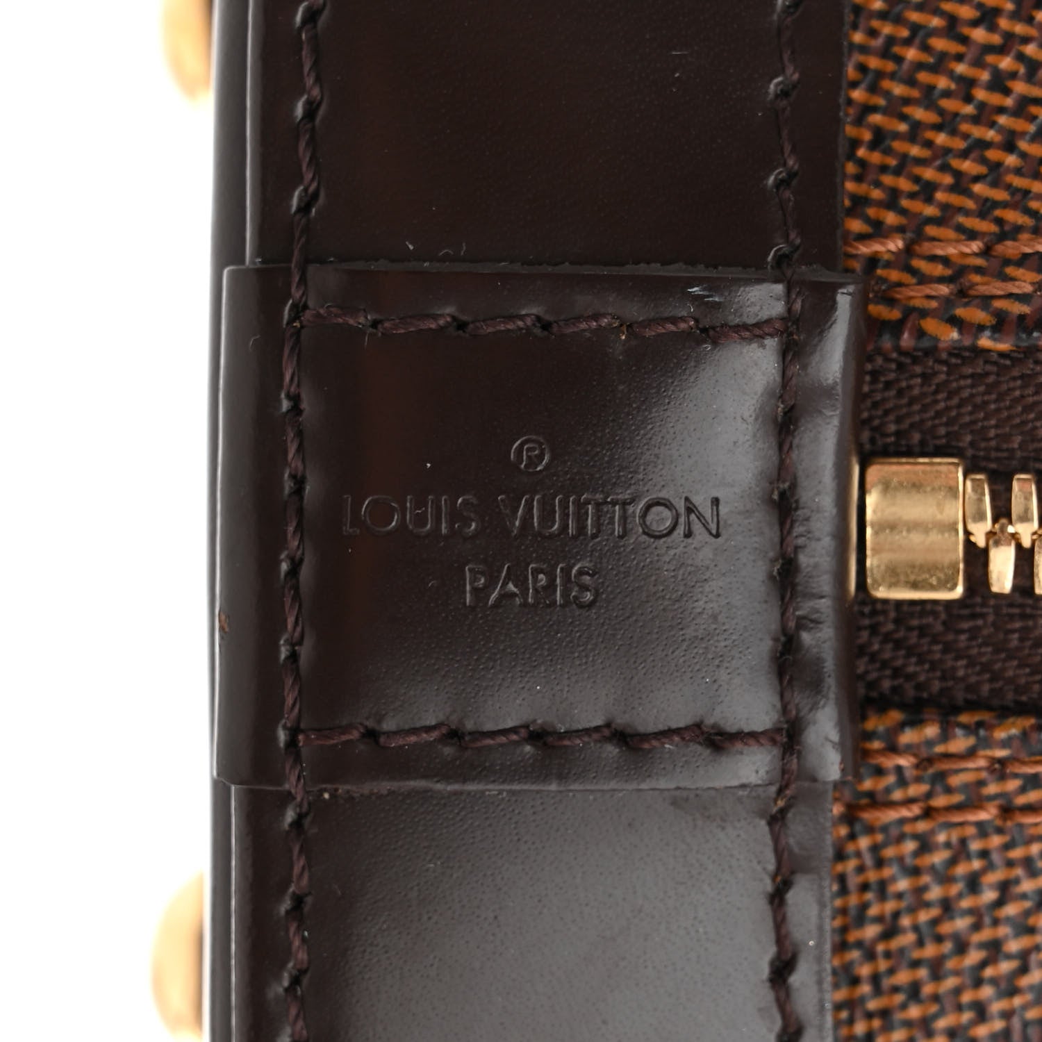 Louis Vuitton Damier Ebene Alma BB 6 of 10