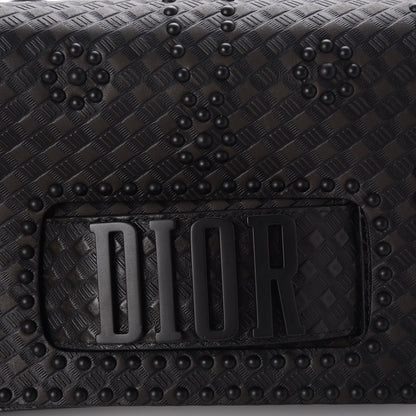 Christian Dior Calfskin Studded Dio(r)evolution Flap Bag Black 7 of 12