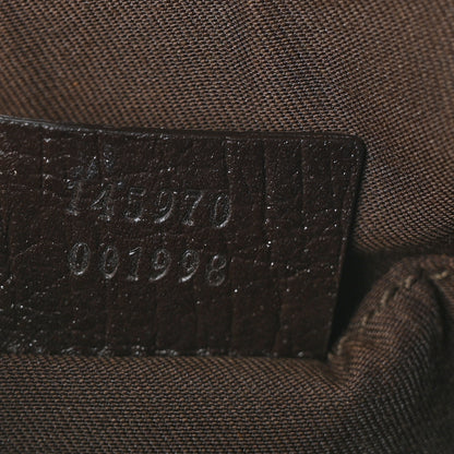 Gucci Monogram Web Pochette Dark Brown 7 of 9