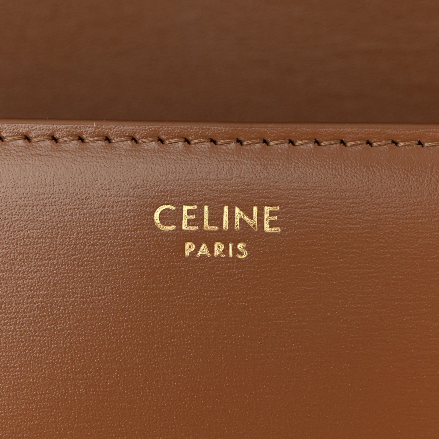 Shiny Calfskin Teen Triomphe Bronze