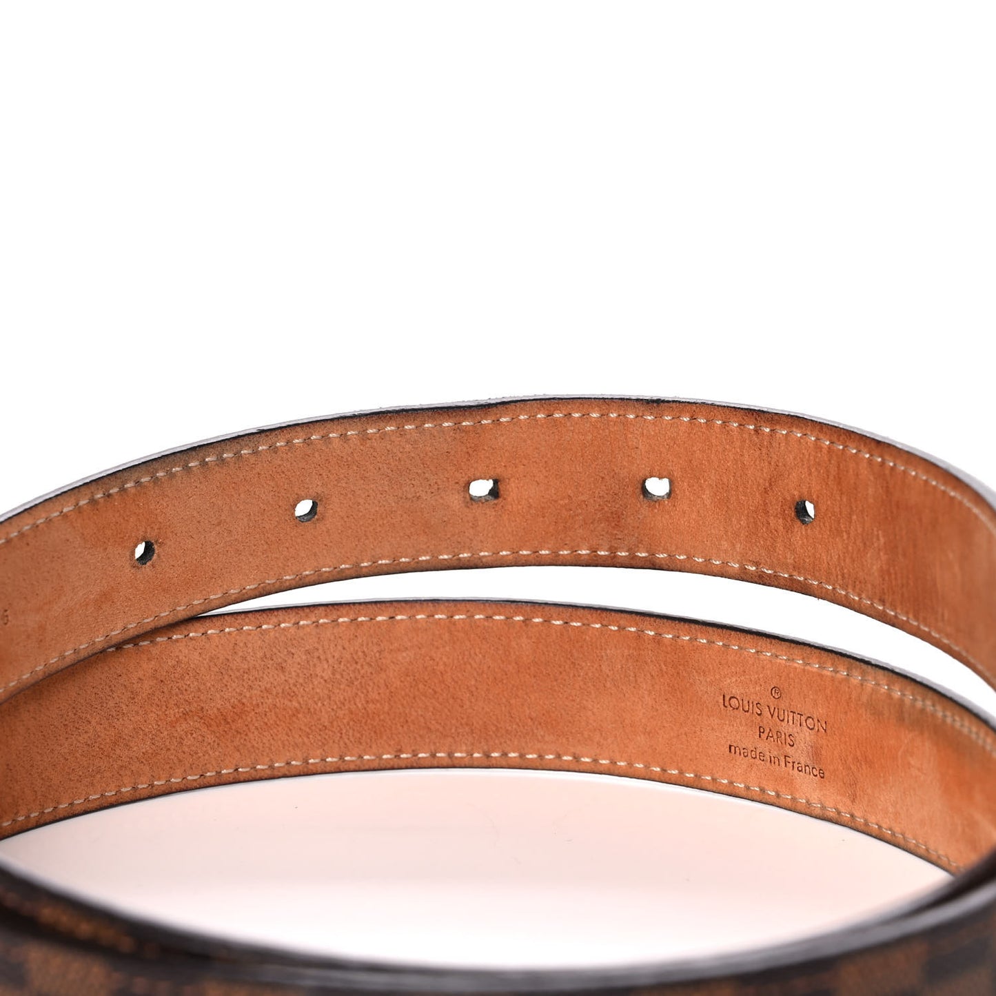 Damier Ebene Mini 25mm Belt 80 32
