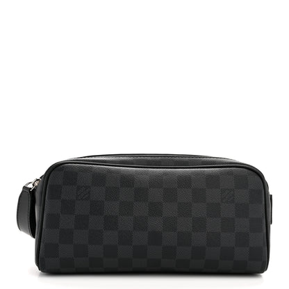 Louis Vuitton Damier Graphite Dopp Kit Toilet Pouch 1 of 6